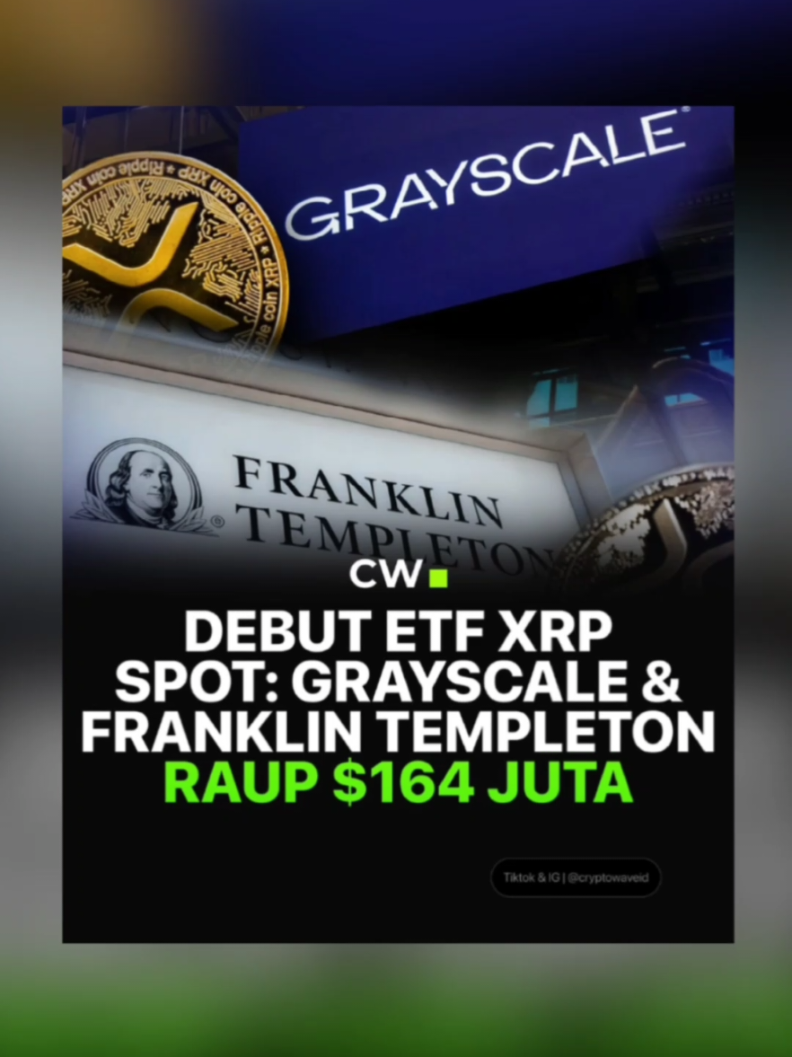 ETF XRP debut di Amerika Serikat dan langsung meraup $164 juta. Apakah XRP bakal ke $5 ? #cryptowave #triv #gabrielrey 