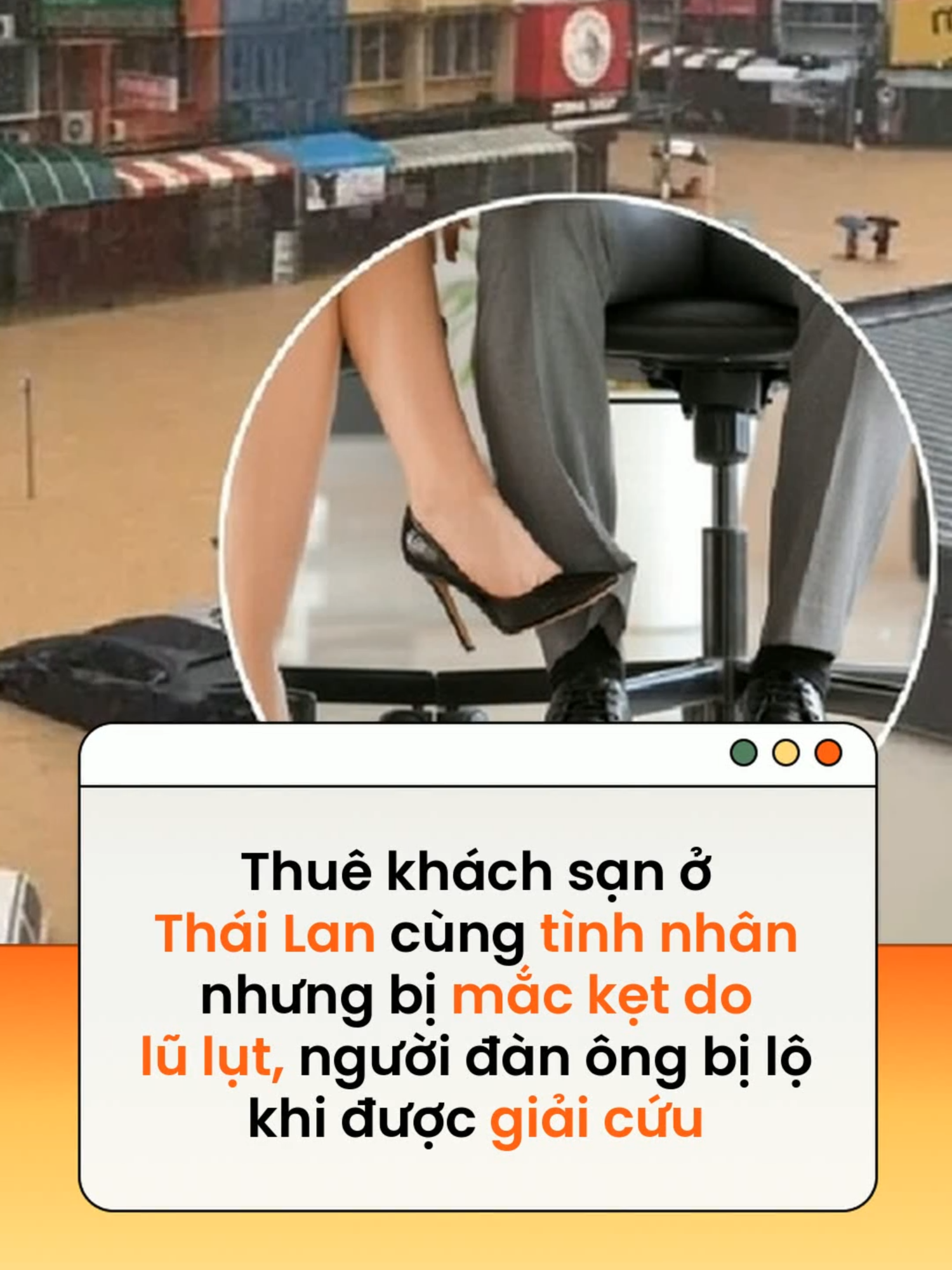 Mới đây, một người đàn ông Malaysia đã bị lộ chuyện ngoại tình do... bị mắc kẹt trong khách sạn vì lũ lụt #news #amm  Theo Đời sống pháp luật