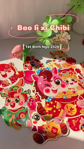 Tuổi nào mà chả thích lì xì 🧧 #baolixitet #emchaotet #lixichibi #tet2026 #tetdennoiroi 