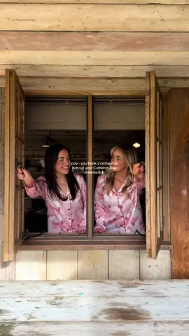 living out our ‘the Holiday’ winter🪵❄️🧺🌲♥️ #theholiday #camerondiaz #BestFriends #christmasvibes #logcabin   @Chelsea Peers 