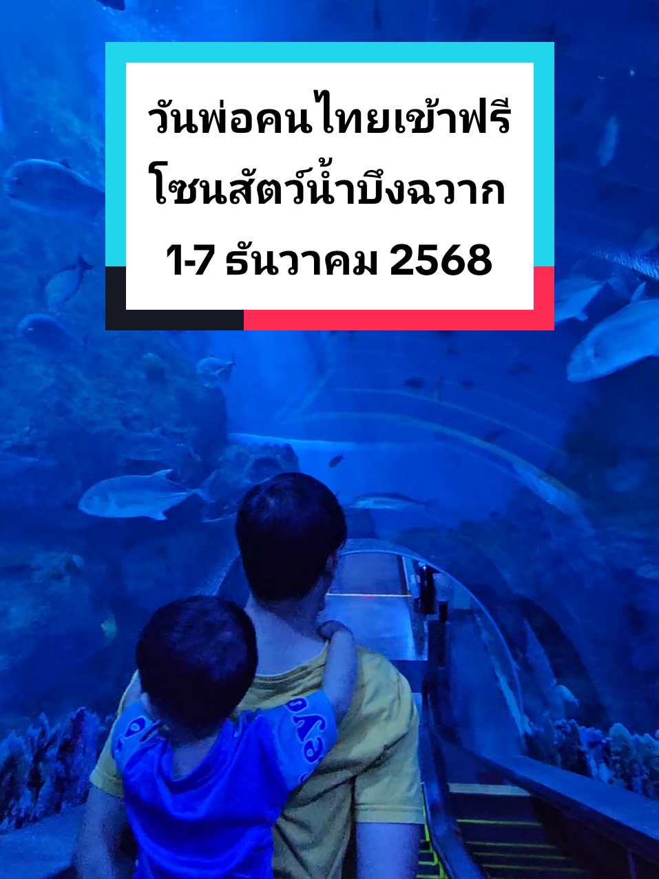 ในช่วงเทศกาลวันพ่อคนไทยเข้าฟรี ! โซนสัตว์น้ำบึงฉวากทั้ง 3 โซนตั้งแต่วันที่ 1-7 ธันวาคมนี้  ใครไม่รู้จะพาพ่อไปเที่ยวที่ไหนสามารถมาเที่ยวสุพรรณบุรีและ ไปเที่ยวบึงฉวากกันได้นะ #สุพรรณบุรี #เที่ยวสุพรรณบุรี #รีวิวสุพรรณบุรี #บึงฉวาก #บึงฉวากสุพรรณบุรี 