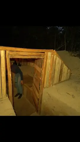 Beautiful Woman Builds a Deep Dugout Shelter for Survival in a Dense Forest 公1Bushcraft Skills#survival #forest #bushcraft #shelter 