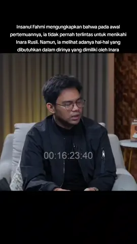 Insanul Fahmi mengungkapkan bahwa pada awal pertemuannya, ia tidak pernah terlintas untuk menikahi Inara Rusli. Namun, ia melihat adanya hal-hal yang dibutuhkan dalam dirinya yang dimiliki oleh Inara #selingkuh #inararusliselingkuhan #inararusli #insanulfahmi #podcastdrrichardlee 