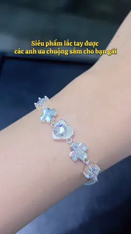 Siêu phẩm lắc tay được các anh ưa chuộng sắm cho bạn gái✨😍#tnjquangtrung #tnj #lactaynu #trangsucnu #silver925 