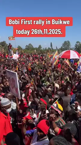 Thank you Buikwe district, despite of the teargas, you came in large numbers.  #TRENDING #TIKTOK #TIKTOKVIRAL #BOBI WINE 