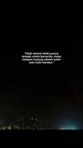 tatapan kosong.. 
