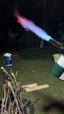 This thing ignites wood so fast it doesn’t feel real. 🔥😱 #flamethrower #bbq #TikTokShopBlackFriday #TikTokShopCyberMonday