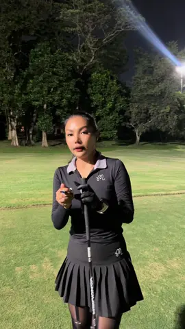 My first experience playing golf at night…😬😬#nightgolf #golfbeginner #fyppppppppppppppppppppppp #golfoutfit #golf 