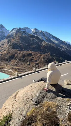 Enjoying the view in my Bouclé Puffer Jacket and Ornament Pants #nature #naturecore #fyp 