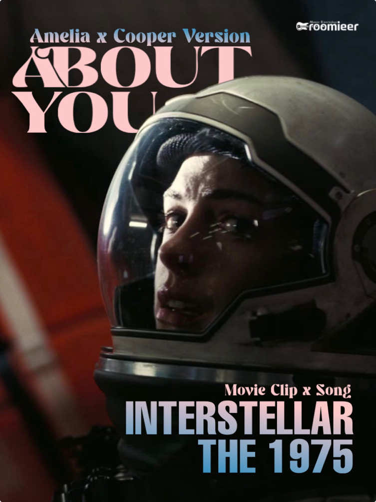 #AboutYou bercerita tentang kerinduan dan nostalgia terhadap seseorang dari masa lalu. Lagu ini kaya akan simbolisme dan metafora yang memperdalam tema-tema memori dan cinta yang hilang. Kereta api adalah simbol yang berulang dalam lirik, sering kali melambangkan perjalanan, transisi, dan berlalunya waktu, menunjukkan bahwa perasaan kehilangan adalah teman konstan selama pergerakan hidup. Dalam konteks Cooper dan Amelia di film #Interstellar ini, mereka berdua sama-sama memiliki kenangan dan kerinduan terhadap seseorang. Ketika misi itu akhirnya memakan waktu berpuluh-puluh tahun, Cooper mencurigai bahwa perasaan Amelia terhadap Wolf (Dr. Wolf Edmunds) memengaruhi keputusannya memilih planet Edmunds, yang juga diakui oleh Amelia. Dia menjelaskan bahwa cintanya pada Edmunds masih menariknya ke planet itu, meskipun Edmunds mungkin sudah lama meninggal. Sedangkan Cooper, ia adalah seorang ayah yang memiliki anak bernama Tom dan Murph. Cooper terpaksa meninggalkan mereka demi misi menyelamatkan koloni manusia akibat bumi yang semakin memburuk. Dalam perjalanannya menemukan planet baru, Cooper tetap menaruh harapan untuk tetap bisa bertemu kembali dengan anak-anaknya. #the1975 #cristophernolan 