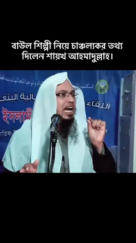 বাউল শিল্পী নিয়ে চাঞ্চল্যকর তথ্য দিলেন শায়খ আহমাদুল্লাহ।#ইসলামিক_ভিডিও #islamicpost #foryou #vairalvideo 