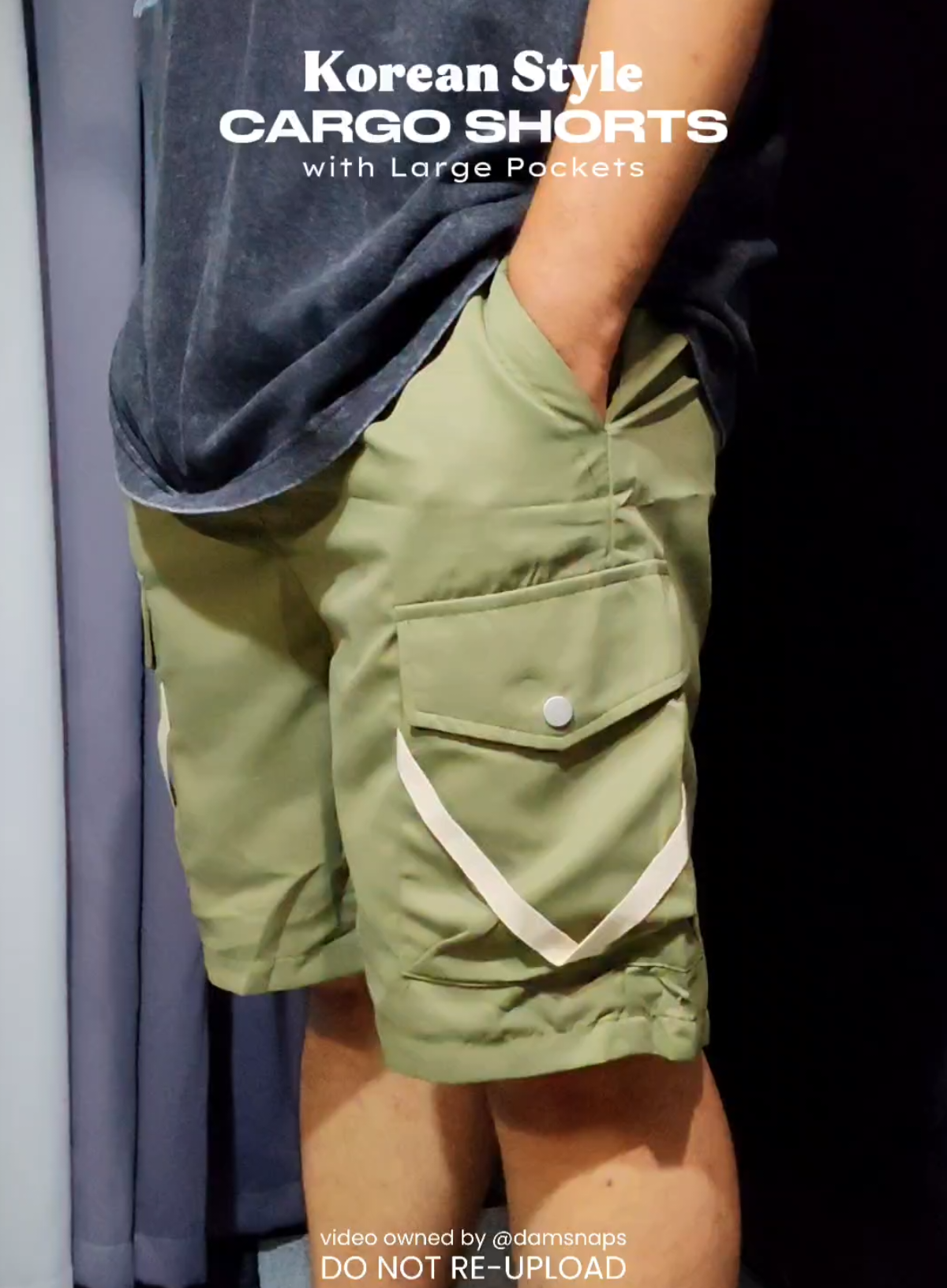 Level up your casual look with these trendy cargo shorts 👟✨ ✔️ Loose, comfy fit ✔️ Multi-pocket design for style + function ✔️ Easy to match with any tee or hoodie ✔️ Perfect for everyday wear, travel, or sports #shorts #cargoshorts #koreanstyle #koreanshorts #cargoshort 