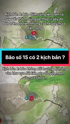 BÃO SỐ 15 SẼ CÓ 2 KỊCH BẢN ?. LIỆU KỊCH BẢN NÀO SẼ XẢY RA ? #hdwindy #xh #baoso15 #koto #dubaothoitiet 