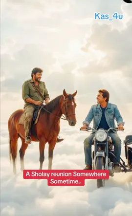 A Sholay reunion somewhere sometime.. #dharmendra #yehdosti #fyp #foryou #kas_4u 