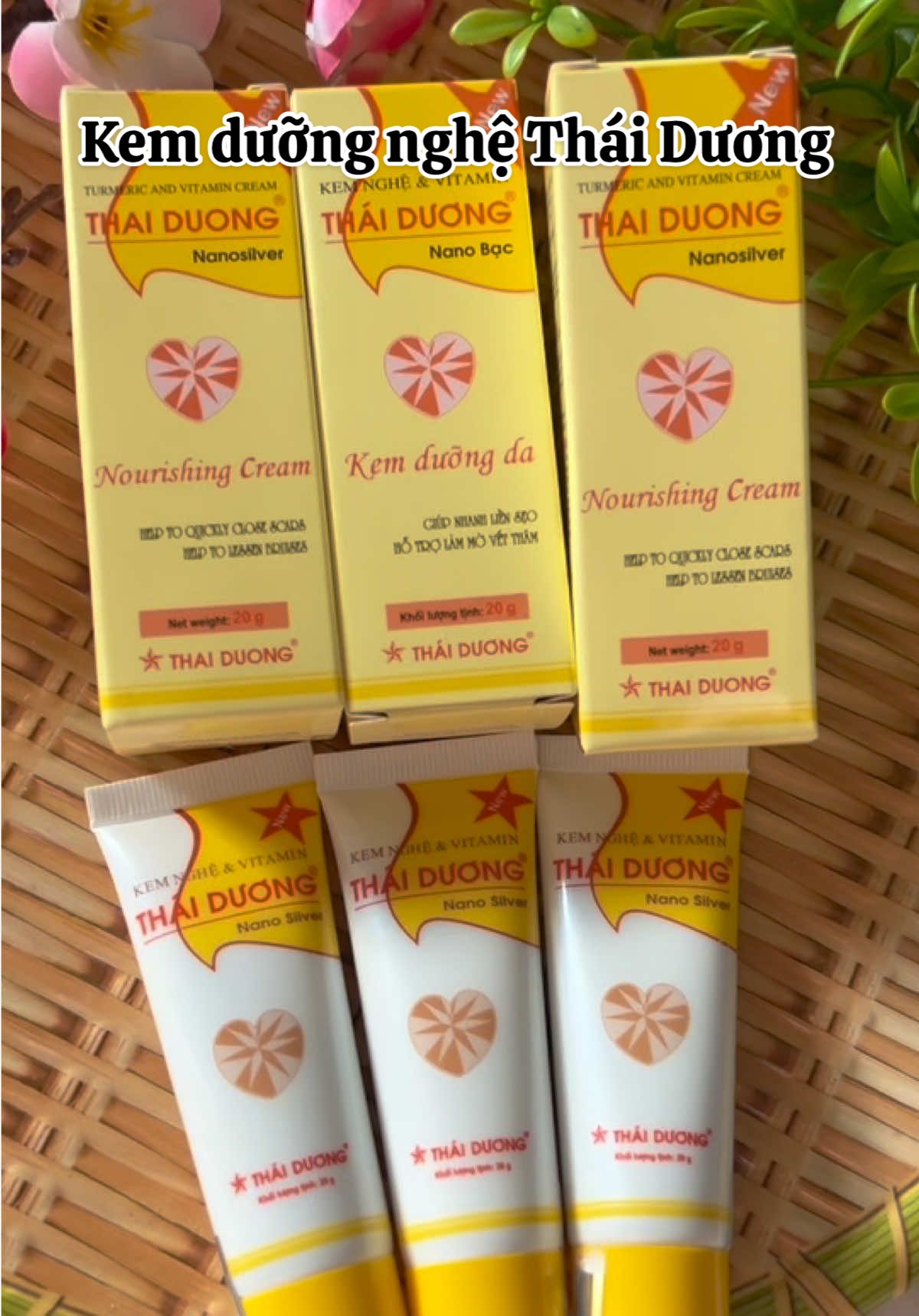 Kem nghệ thái dương an toàn, lành tính #xuhuong #thutaphoa #kemnghe #kemnghethaiduong #lanhtinh 