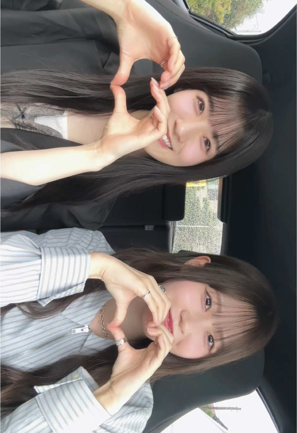 🚘🫶🏻 #drive #IshimoriRika #MukaiItoha  #櫻坂46 #sakurazaka46