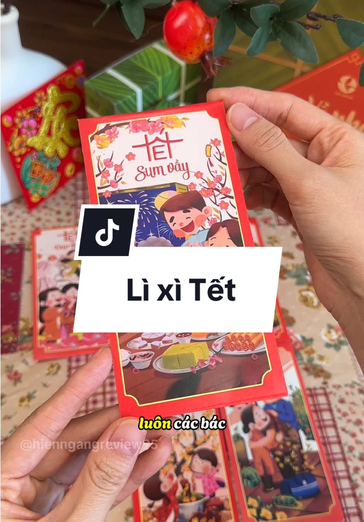 Lì xì truyền thống vẫn là chân ái #baolixi2025 #baolixitet #lixitruyenthong #review #hienngangreview✅ 