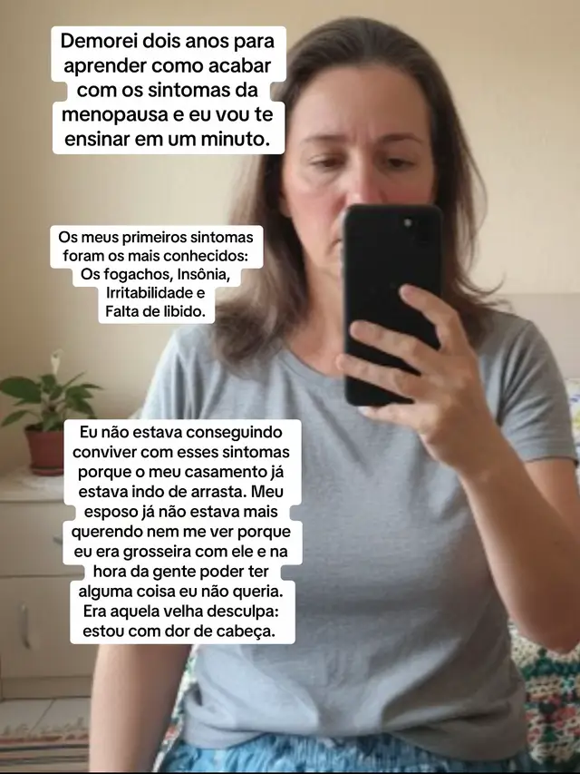 Amiga, sério …. depois que eu comecei a tomar esse drink, minha qualidade de vida mudou completamente!!! #menopausa #climaterio #mulher40mais #fyp