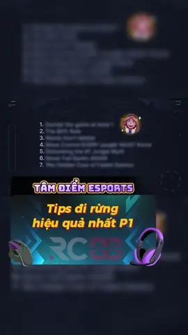 Tips đi rừng hiệu quả nhất (Phần 1) #esports #fyp #viral #2025 #internet #leagueoflegends #worlds #halloflegends #tipsandtricks #combo #rank