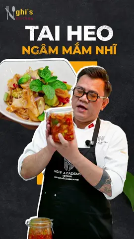 Tai heo ngâm mắm nhĩ #Đầu_bếp_Quốc_Nghị #TikTokAwardsVN 