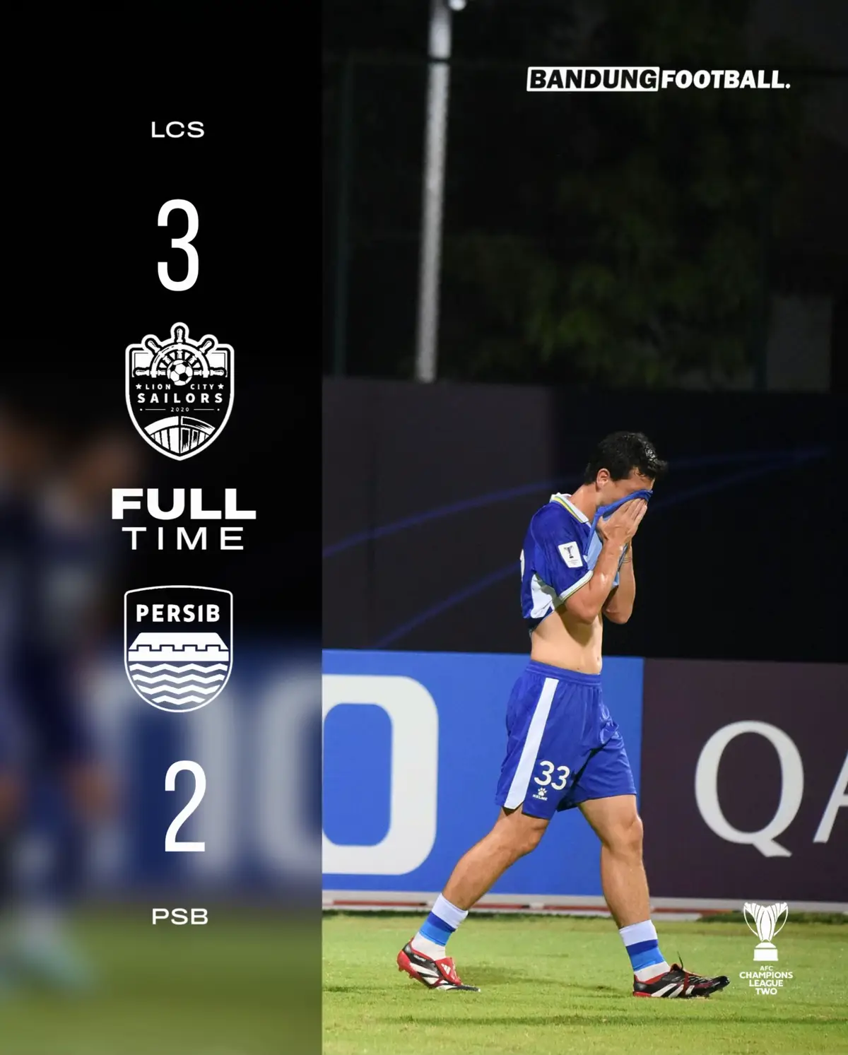 Kekalah pertama di ajang Asia tahun ini 😟