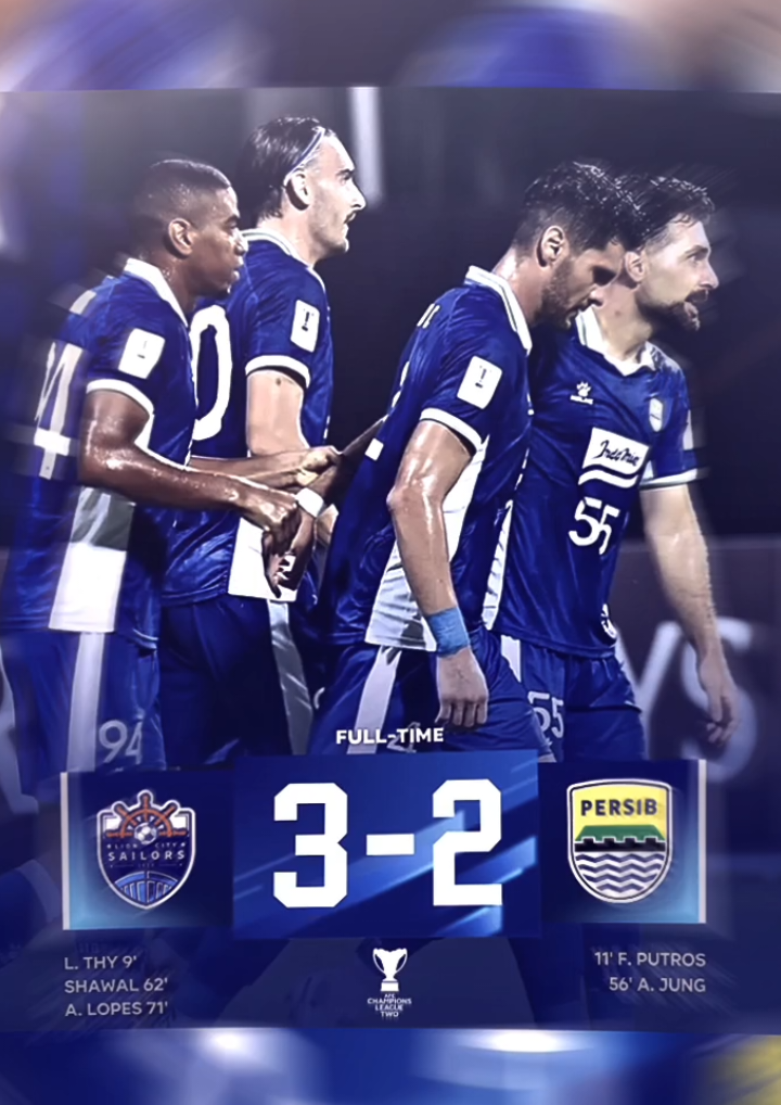 nice try Sib, lawan Bangkok kudu menang💪🏻 #persibbandung #acltwo #lioncitysailors #nicetry #fypp 