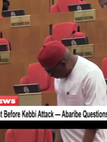 Who’s Responsible For Kebbi School Attack? Abaribe Demands Answers From Tinubu On Troop withdrawal Before Attack