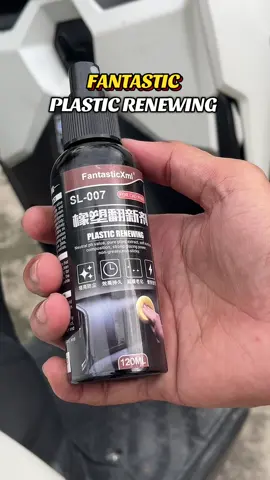 FANTASTIC PLASTIC RENEWING #motorcyclewax #plasticrenewing #plasticrenewingspray 