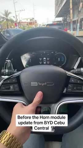 Here is the video before the Horn Module was updated from BYD Cebu Central… #byd #bydphilippines #bydaustralia #bydsealion6 #sealionsingapore 