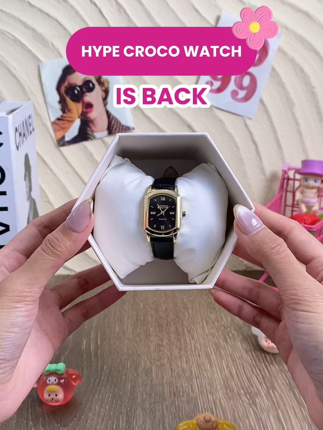 Hype Croco Watch is back sofers‼✨  Yuk check out sekarang sebelum kehabisan😋💕#Sophiemartin