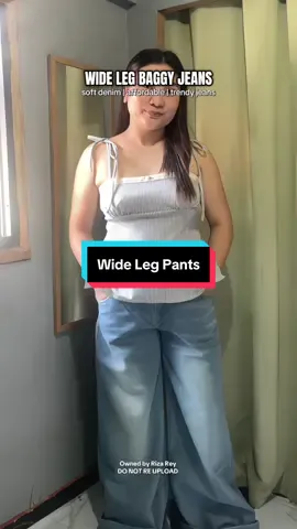 Best budol ever! More size available.  #widelegpants #baggyjeans #trendingpants #pantsrecommendation #pants 
