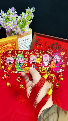 Dây treo ngũ thần tài thọ lộc may mắn. #tet2026 #trangtritet2026 #trangtritet #dotet2026 #tieuphuong68 