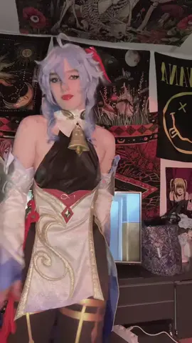 highkey late #ganyu #ganyugenshinimpact #dance #genshin #cosplay 