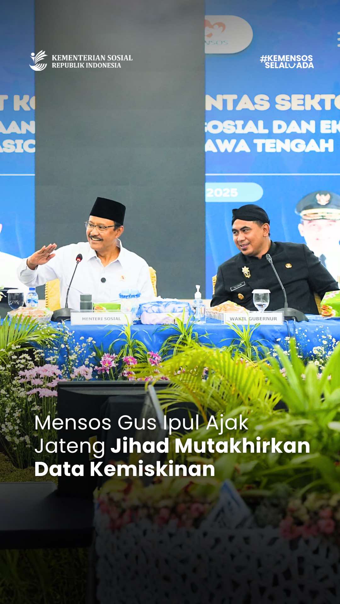 Akurasi data adalah fondasi utama pengentasan kemiskinan. Dengan partisipasi masyarakat dan kolaborasi pemerintah, kesejahteraan dapat makin merata. Langkah ini terus diperkuat di berbagai daerah. Dalam kunjungannya ke Semarang (25/11), Menteri Sosial Saifullah Yusuf (Gus Ipul) mengajak seluruh elemen di Jawa Tengah untuk melakukan “Jihad Data