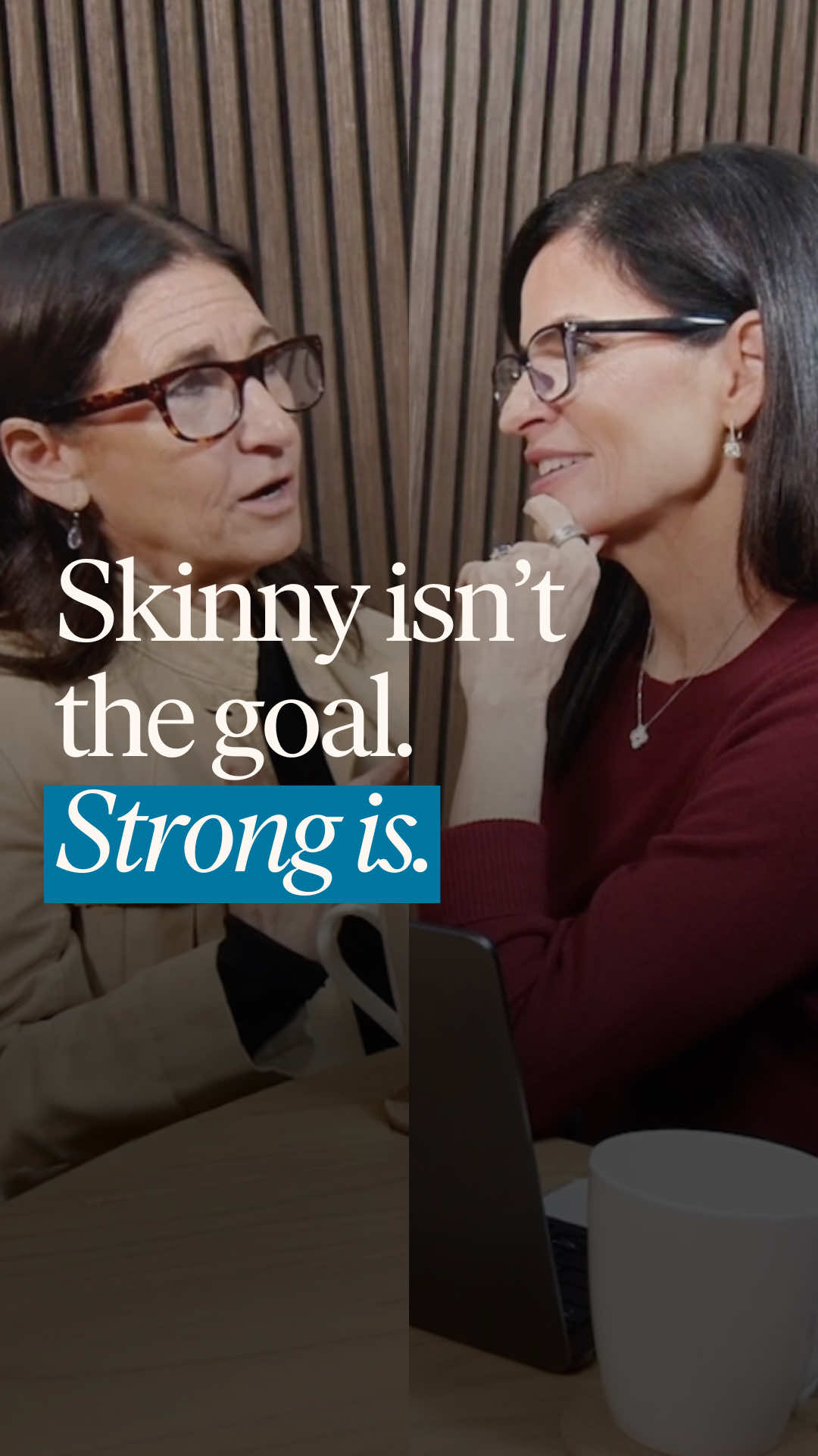 On the latest episode of unPAUSED with @Bobbi Brown, we talk about something women were taught backwards for decades: We were told to chase “skinny.” We should’ve been told to chase strong. When I asked Bobbi what she wants younger women to know, she didn’t hesitate: Do the weights. Not just aerobics. Not just cardio. Because strength training isn’t about shrinking; it’s about living well. You feel better, you function better, and your confidence comes from something far deeper than a number on a scale. She also shared the advice she wishes every young woman heard sooner: Figure out what you love, what lights you up, and build your life around that. Want to keep listening? Head to the link in bio. #unPAUSED #DrMaryClaireHaver #BobbiBrown #StrongOverSkinny #MidlifeWisdom #WomenSupportingWomen