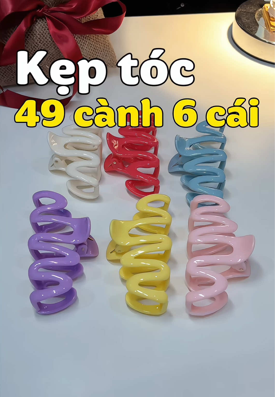 Được tận 6 cái lận nha #keptoc #keptocxinh #keptoccangcua #bubushop #annieriviu 