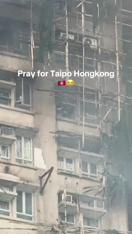 Liat orang minta tolong didepan mata😭 #taipohongkong #kebakaran 