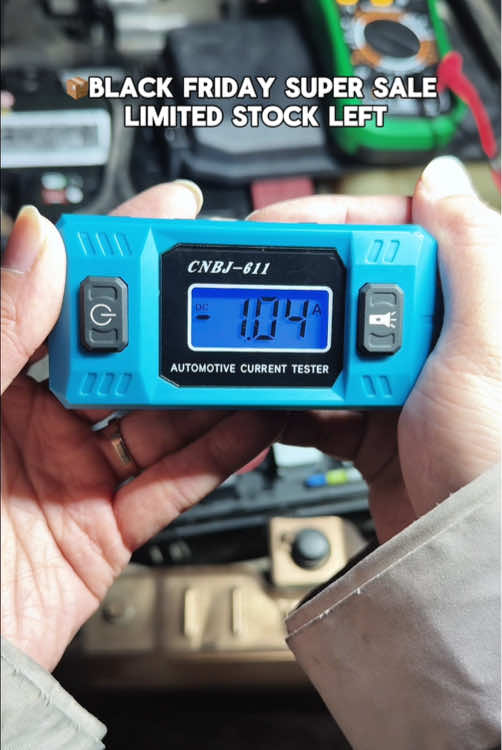 Black Friday: Get the tool that mechanics DON'T want you to know about. Stop paying $300 for a phantom battery drain! Use this hack. Why is your battery always dead? This $0.05 rule tells you why. The lazy man's way to find an electrical short. Seriously, skip the multimeter. The genius invention that solves every car electrical headache. Automotive Current Tester Car Circuit Probe Tester #carmaintenance #electricalhacks #carhacks #BatteryDrain #bfcm 