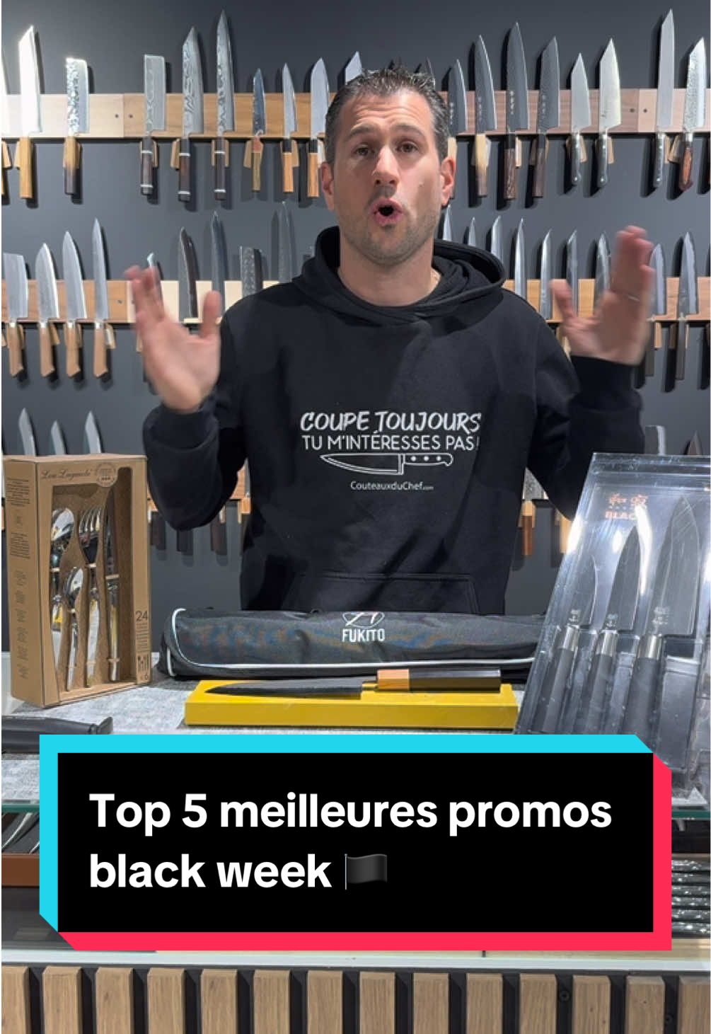🔥 Promos Black Week Couteauxduchef : notre Top 5 à ne pas rater ! La Black Week bat son plein, et on vous a sélectionné les 5 meilleures offres à ne surtout pas manquer sur notre site ! Du couteau japonais au set complet, ces promos sont faites pour booster votre cuisine sans exploser votre budget 💥 💡 Que vous soyez cuisinier du dimanche ou passionné exigeant, ces outils de qualité vont transformer vos gestes en cuisine. Et avec ces réductions exceptionnelles, c’est le moment parfait pour s’équiper — ou faire plaisir 🎁 ⚡️ Dépêchez-vous, les stocks partent vite ! 📲 Toutes les promos sont à retrouver sur notre site → lien en bio. #couteauxduchef #blackweek #promooutilsdecuisine #couteaujaponais #ustensilesdecuisine     