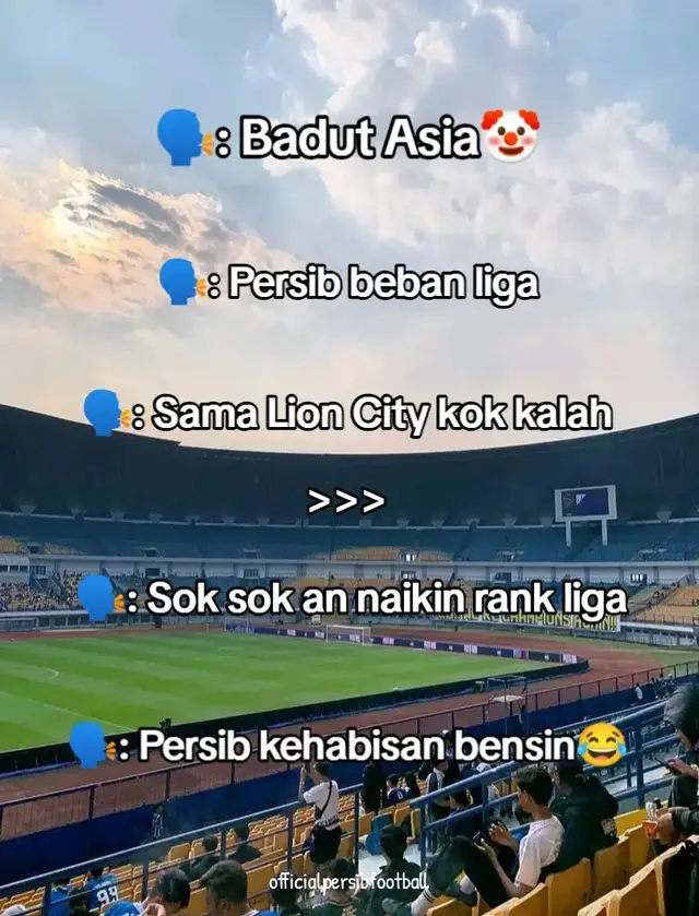 Kalian masih pada PERSIB kan?🤕💙 #persib #persibbandung #persibday #lioncitysailors #xybca 