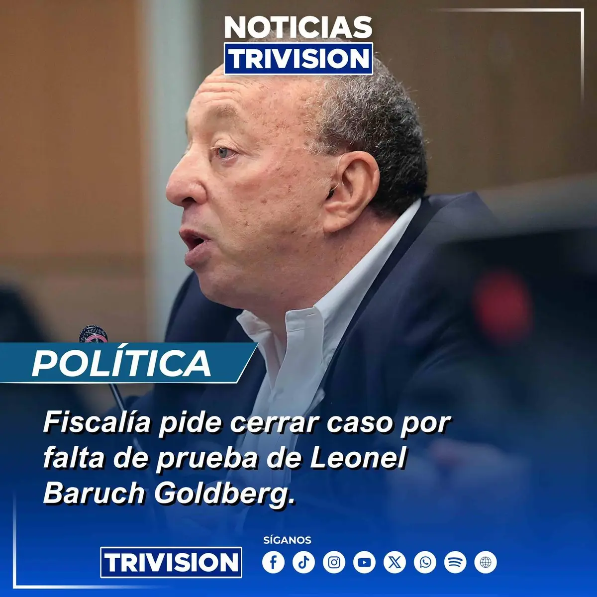 🔴 #NoticiasTrivisión | La Fiscalía de Delitos Económicos solicitó el sobreseimiento definitivo de una causa de Leonel Baruch Goldberg, accionista del Banco BCT y del medio digital CR Hoy, que tras varias diligencias, no logró acreditar los hechos denunciados. El expediente fue remitido a la Procuraduría General de la República para que decida si se constituye en querellante y presenta acusación particular.  El sobreseimiento significa que el caso se cierra sin que se continúe con un proceso judicial, al no encontrarse elementos suficientes para imputar un delito.