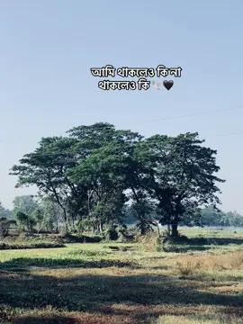 আমি থাকলেও কি না থাকলেও কি 🕊🖤#fyp #tiktok #trending #fyppppppppppppppppppppppp 