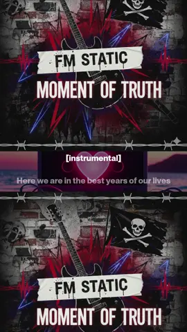 MOMENT OF TRUTH BY FM STATIC(Post-Hardcore / Emo Punk Rock Cover)#FYP #ForYou #ForYouPage #ViralCover #tiktokmusic #MusicVideo #LyricVideo  #CoverSong