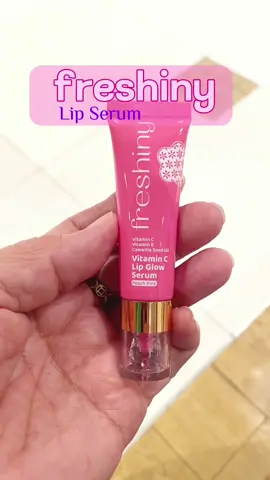 [4 Colors) Freshiny Vitamin C Lip Care Serum 8g*1pcs | pH-Sensing Color + Moisturizing | Camellia Seed Oil & Vitamin E | Help Reduce Lip Lines, Long-Wearing Tint #creatorsearchinsights #lipserum #trending #fyp #lipgloss 