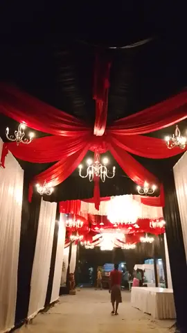 sesuai rekues bolo #dekorasiwedding #dekorasipernikahan #tendamotifkebumen #tendamotif #dekorasirumah 