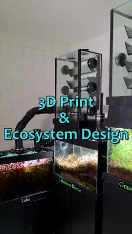 3D printed parts makes the ecosystem possible to build Design has shaped almost every step of building miniBIOTA. Being able to print custom parts has kept the project clean as it grows and it allows each piece to fit the system instead of forcing the system to match prebuilt hardware. Everything from the light fixtures to the tank connectors to the wave system uses printed parts, and now that approach has moved into the electronics. I designed a simple housing for the sensor screen that hides the wiring and snaps neatly together, and this is only the first piece. Each biome will eventually have its own printed layout that keeps the system organized as it becomes fully closed. #minibiota #3dprinting #ecosystem #designbuild #engineering 