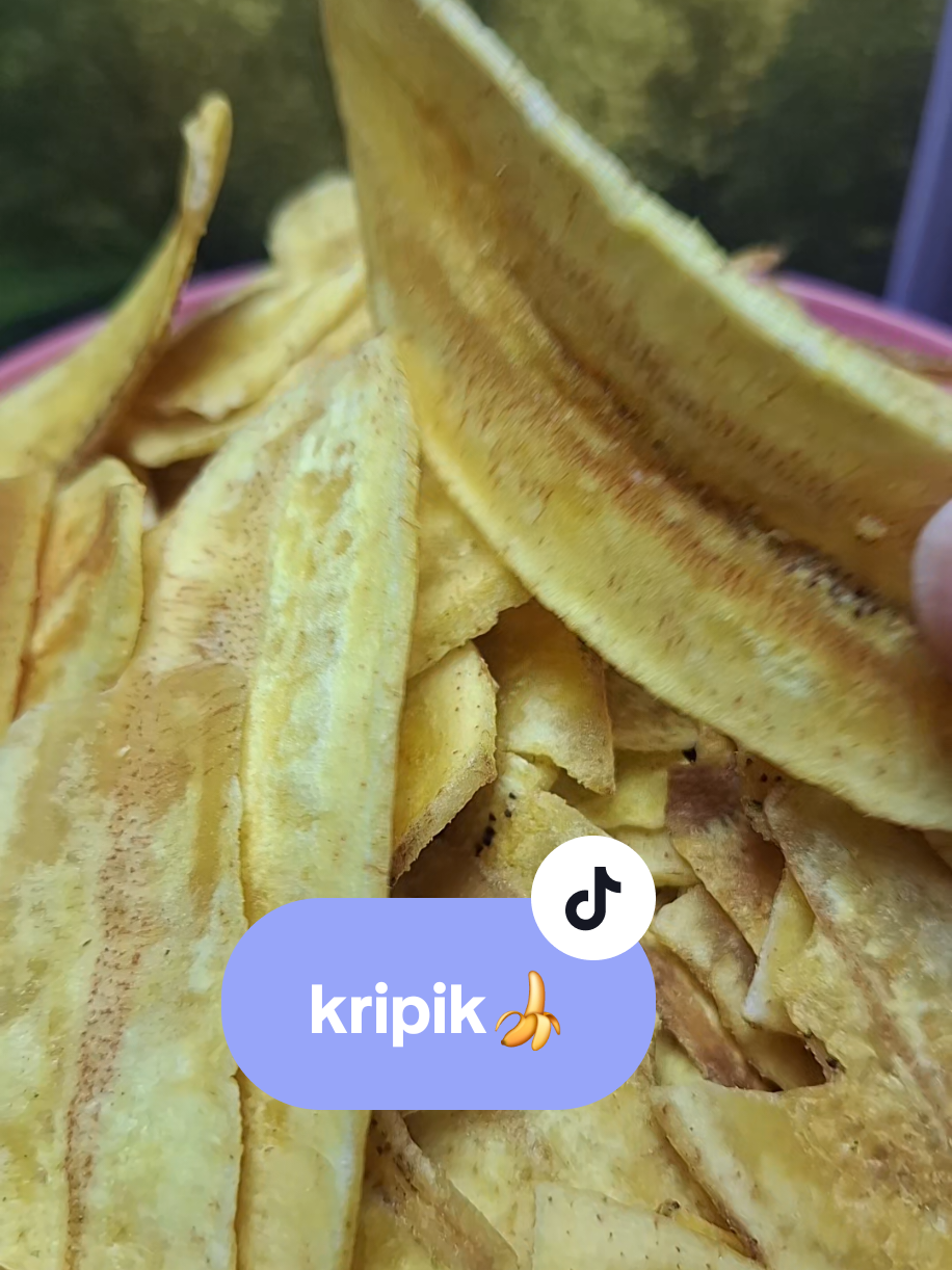 enak pueln renyah wangi asin gurih guys.. buat sarpan sambil ngopi nonton mantap😘#snack #jajanantiktok #pisangkepok 