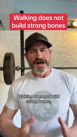 Walking doesn’t build strong bones 🦴 #Fitness #doctor #health #longevity #fypシ 