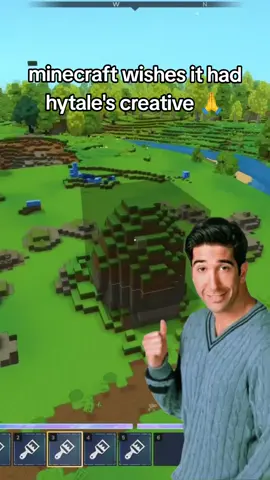 hytale's creative mode is perfection ngl #hytale #gaming #fyp 