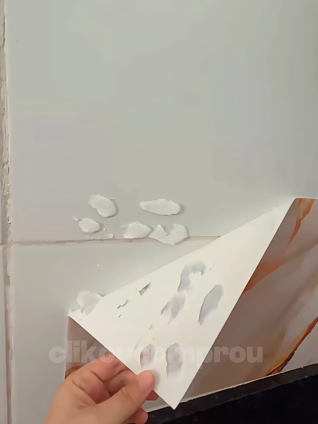 Placa Adesiva 3d Mármore decoração de paredes 